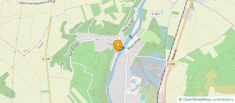 localisation de l'entreprise SCI ALAMANDA à AUXERRE