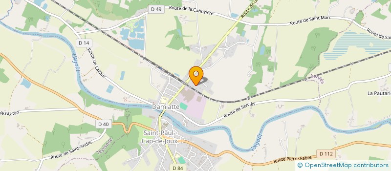 localisation de l'entreprise SCI ALAMFRA  TEYSSODE