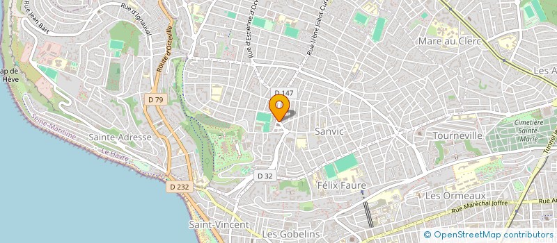 localisation de l'entreprise SCI ALAN à LE HAVRE