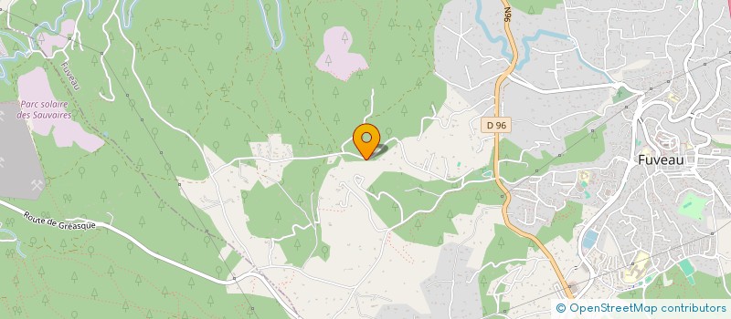 localisation de l'entreprise SCI ALAN  FUVEAU