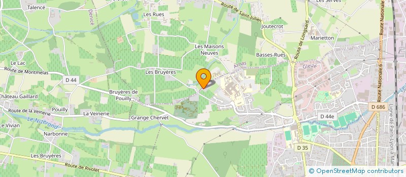 localisation de l'entreprise SCI ALAN  GLEIZE