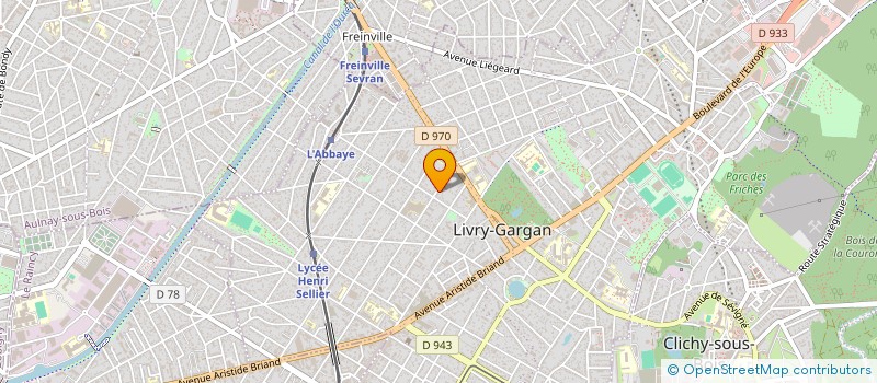 localisation de l'entreprise SCI ALAN IMMO à LIVRY-GARGAN