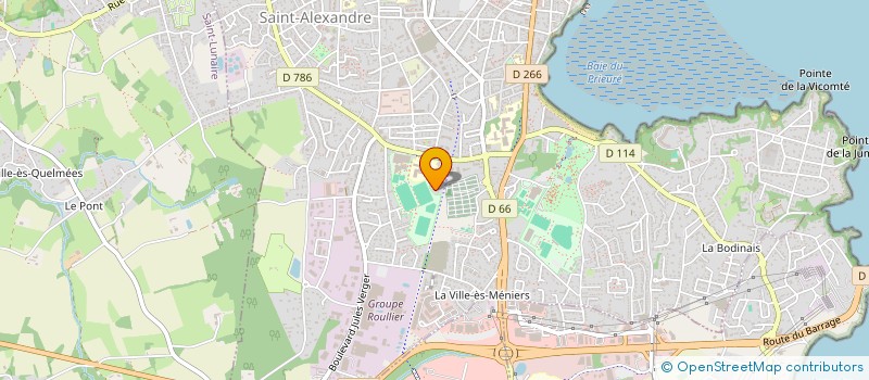 localisation de l'entreprise SCI ALANA  DINARD