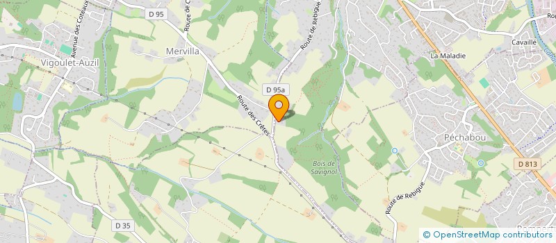 localisation de l'entreprise SCI ALANAUPALU à CASTANET-TOLOSAN