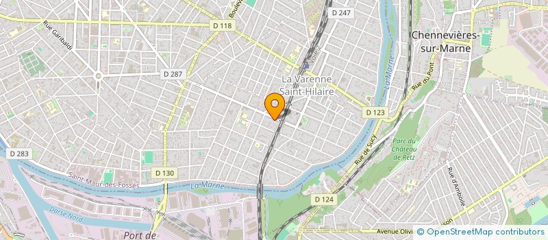 localisation de l'entreprise SCI ALANDA à SAINT-MAUR-DES-FOSSES