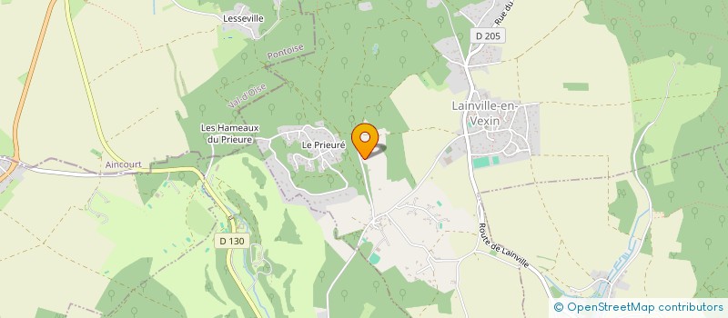 localisation de l'entreprise SCI ALANDRIA  LAINVILLE-EN-VEXIN