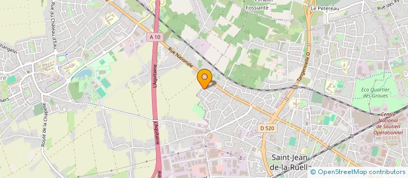 localisation de l'entreprise SCI ALANMALI LA JUSTICE à SAINT-JEAN-DE-LA-RUELLE