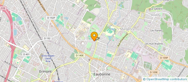 localisation de l'entreprise SCI ALANROUX à EAUBONNE