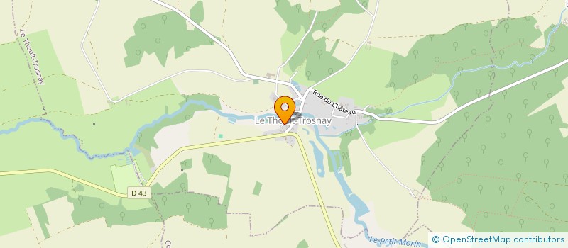 localisation de l'entreprise SCI ALANS à LE THOULT-TROSNAY