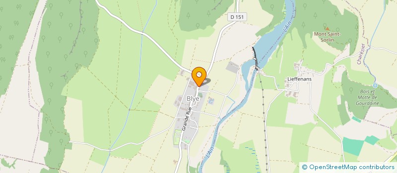 localisation de l'entreprise SCI ALANSY 3995  BLYE