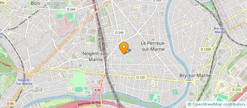 localisation de l'entreprise SCI ALANTHIA  LE PERREUX-SUR-MARNE