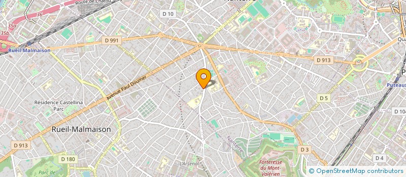 localisation de l'entreprise SCI ALANTIKA  NANTERRE