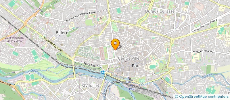 localisation de l'entreprise SCI ALANYSSE II à PAU
