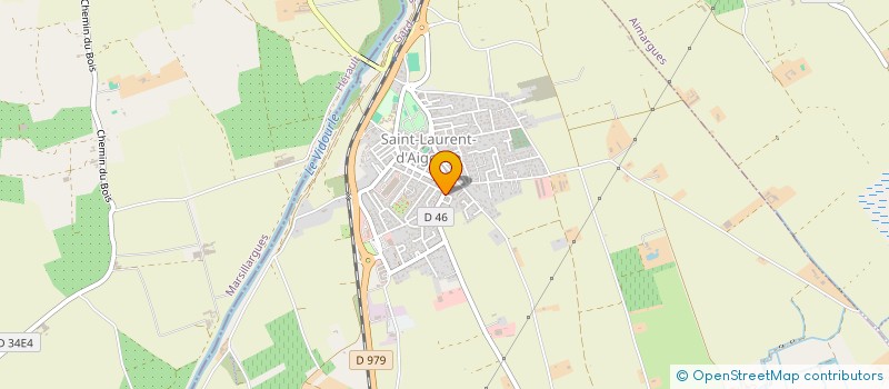 localisation de l'entreprise SCI ALARCON  SAINT-LAURENT-D'AIGOUZE