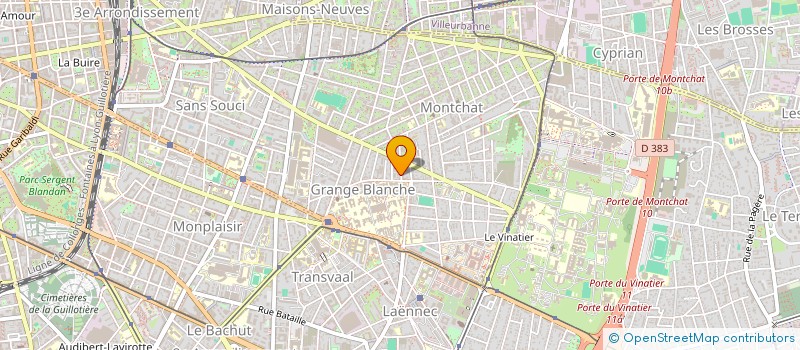 localisation de l'entreprise SCI ALARCY  LYON