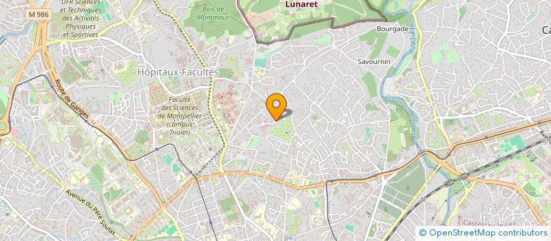 localisation de l'entreprise SCI ALARY à MONTPELLIER