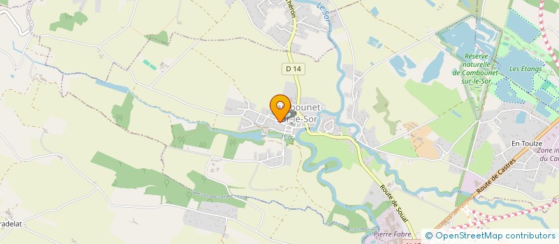 localisation de l'entreprise SCI ALARY ALBERT  CAMBOUNET-SUR-LE-SOR