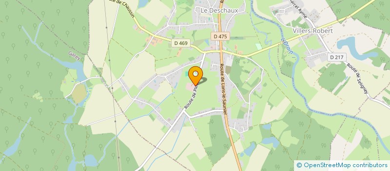 localisation de l'entreprise SCI ALASKA  LE DESCHAUX