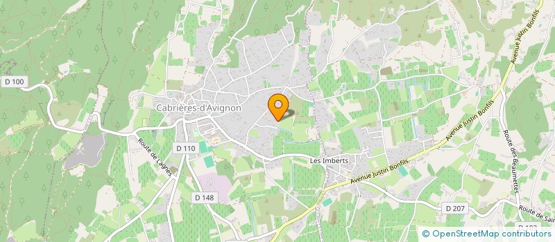 localisation de l'entreprise SCI ALASKA  CABRIERES-D'AVIGNON