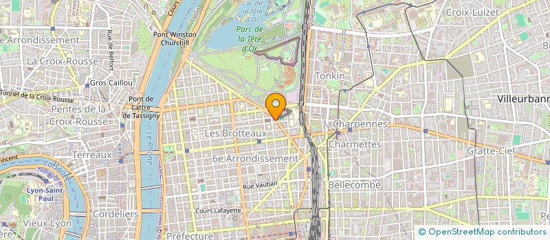 localisation de l'entreprise SCI ALAUDA  LYON