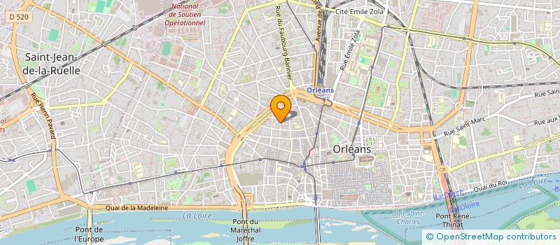 localisation de l'entreprise SCI ALAURMIAN à ORLEANS