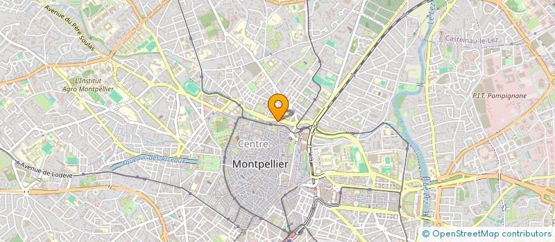 localisation de l'entreprise SCI ALAUZET à MONTPELLIER