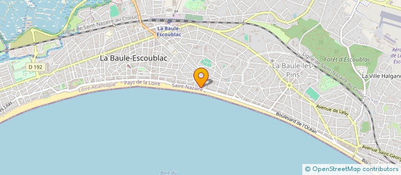 localisation de l'entreprise SCI ALAX  LA BAULE-ESCOUBLAC