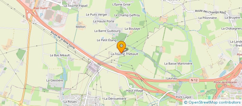 localisation de l'entreprise SCI ALAYMA  VEZIN-LE-COQUET