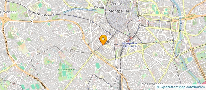 localisation de l'entreprise SCI ALAYOR à MONTPELLIER