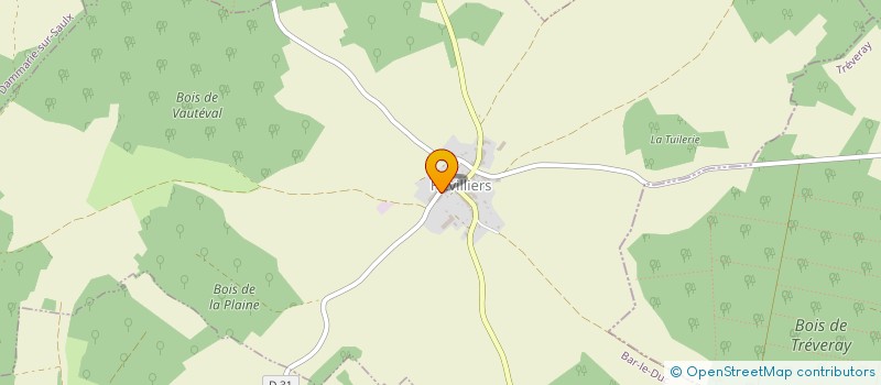 localisation de l'entreprise SCI ALB à HEVILLIERS