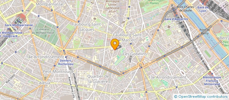 localisation de l'entreprise SCI ALBA  PARIS