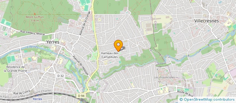 localisation de l'entreprise SCI ALBA  YERRES