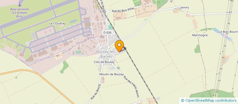localisation de l'entreprise SCI ALBA à BOULAY-LES-BARRES