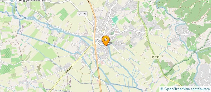 localisation de l'entreprise SCI ALBA  VELLERON