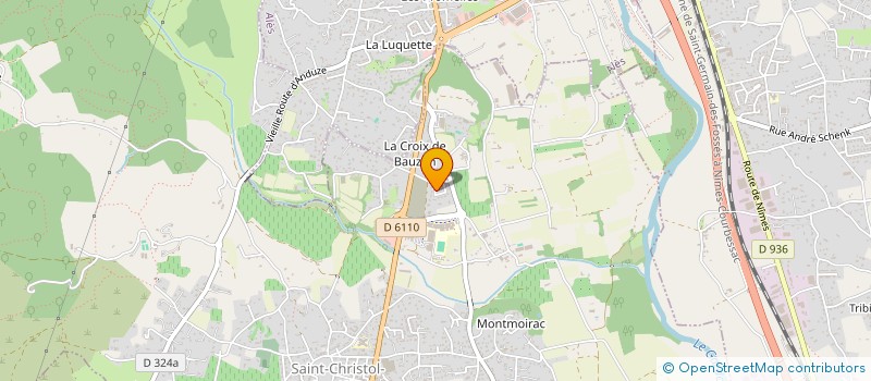 localisation de l'entreprise SCI ALBA à SAINT-CHRISTOL-LEZ-ALES