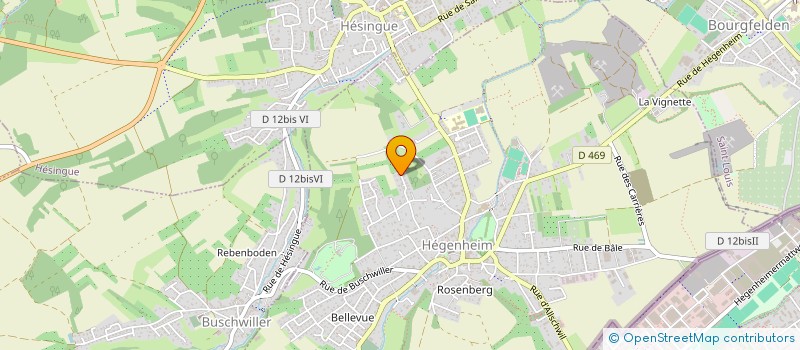 localisation de l'entreprise SCI ALBA DRAGON  HEGENHEIM