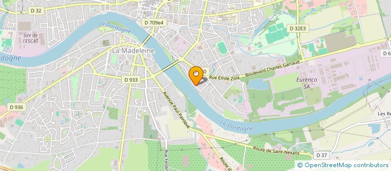 localisation de l'entreprise SCI ALBA ET FONSIRADE à BERGERAC