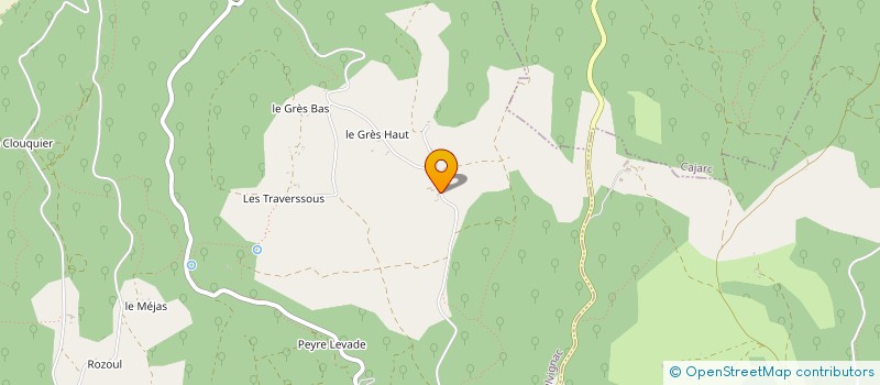 localisation de l'entreprise SCI ALBAGNAC  SAINT-CHELS