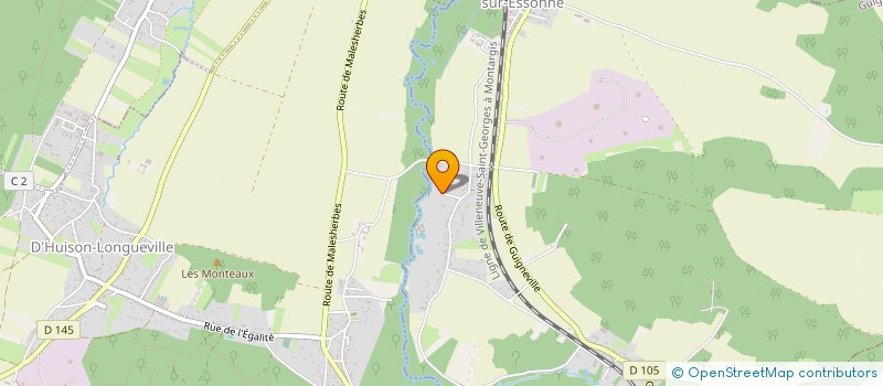 localisation de l'entreprise SCI ALBAN  GUIGNEVILLE-SUR-ESSONNE