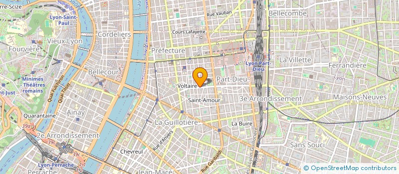 localisation de l'entreprise SCI ALBAN  LYON