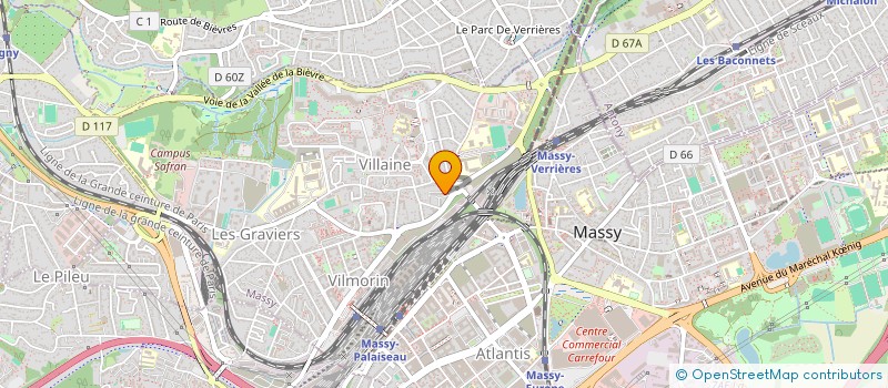 localisation de l'entreprise SCI ALBASTONE à MASSY