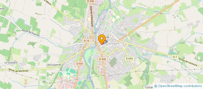 localisation de l'entreprise SCI ALBATROS  CONDOM