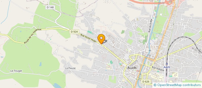 localisation de l'entreprise SCI ALBATROS à AUCH
