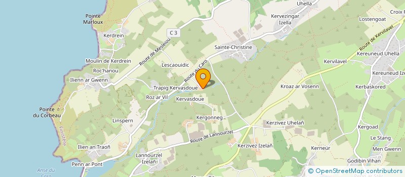 localisation de l'entreprise SCI ALBATROS  PLOUGASTEL-DAOULAS