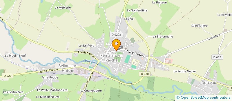 localisation de l'entreprise SCI ALBATROS à REMALARD-EN-PERCHE