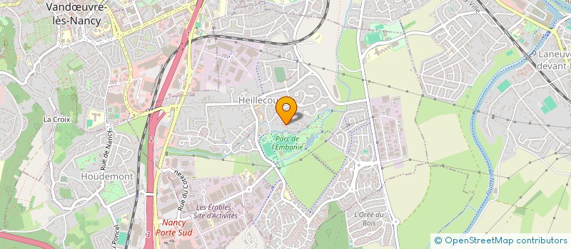 localisation de l'entreprise SCI ALBATROS  HEILLECOURT