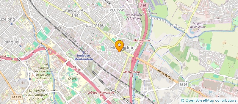 localisation de l'entreprise SCI ALBATROS à TOULOUSE