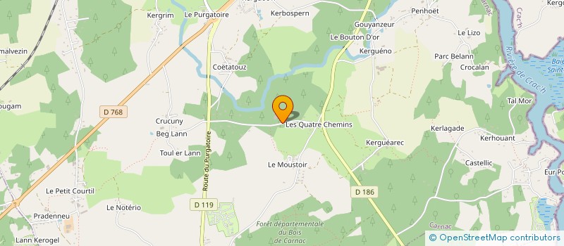 localisation de l'entreprise SCI ALBATROS  CARNAC