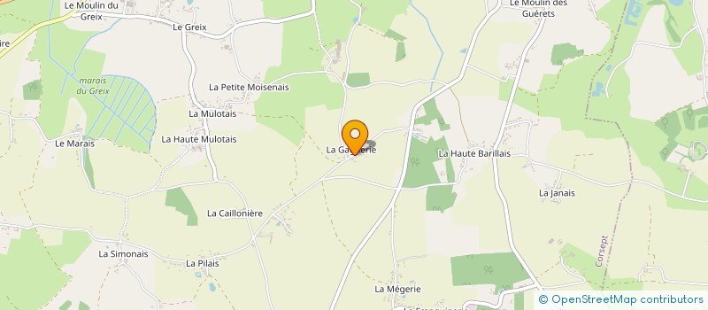 localisation de l'entreprise SCI ALBBRA  CORSEPT