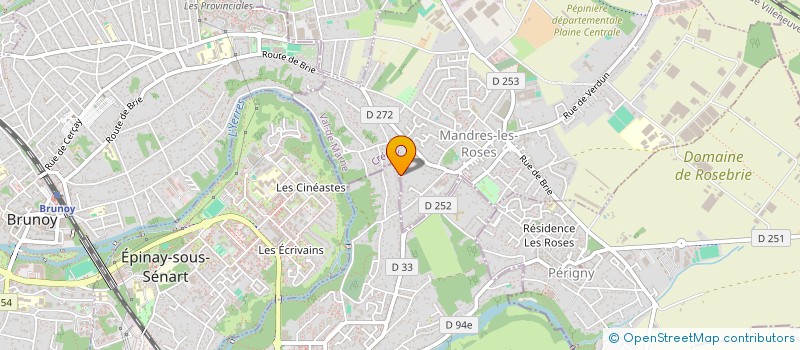 localisation de l'entreprise SCI ALBC  MANDRES-LES-ROSES